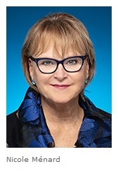 Mme Nicole Ménard, députée provinciale du comté de Laporte